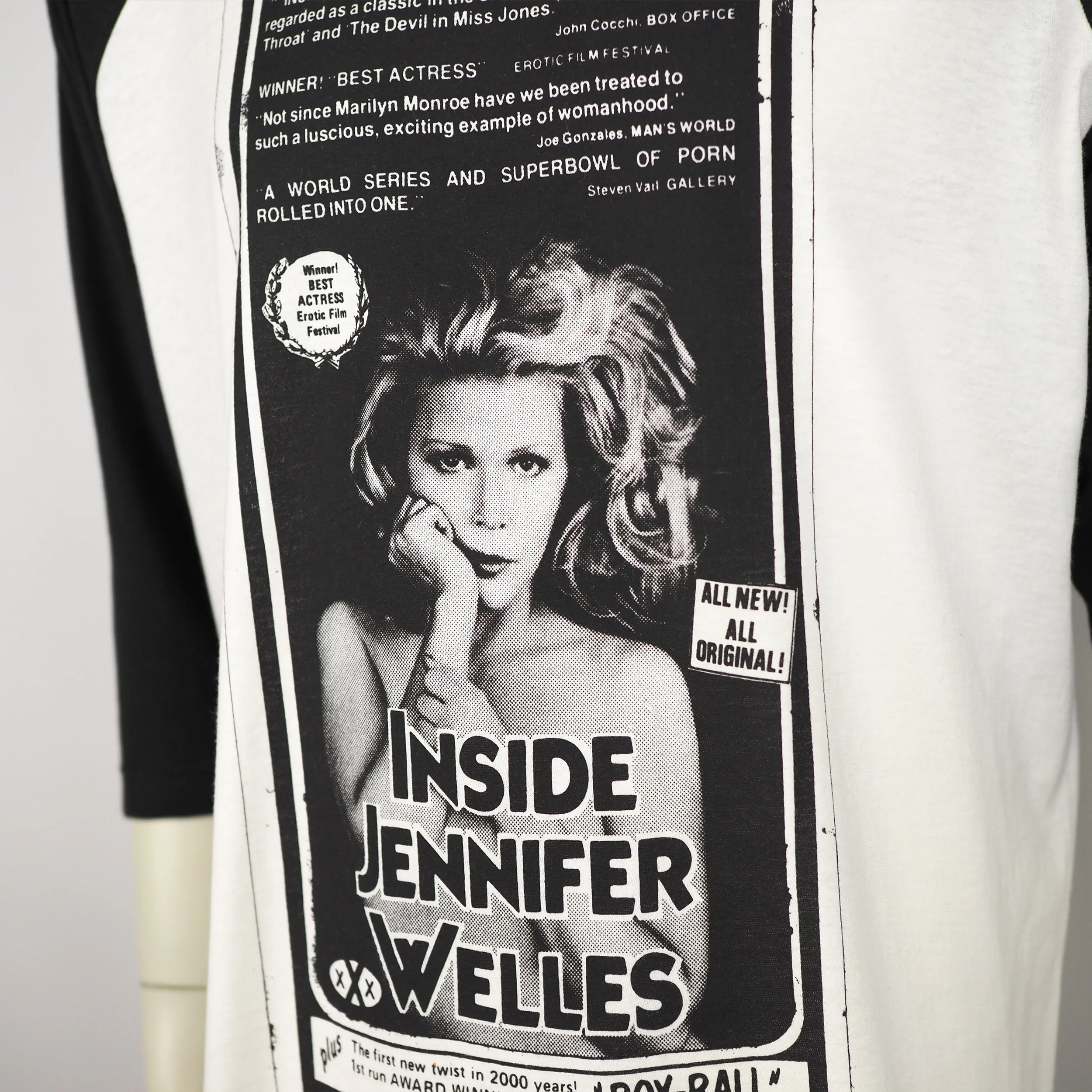 Inside Jennifer Welles - 3/4 Sleeve Jersey Shirt - Image 5