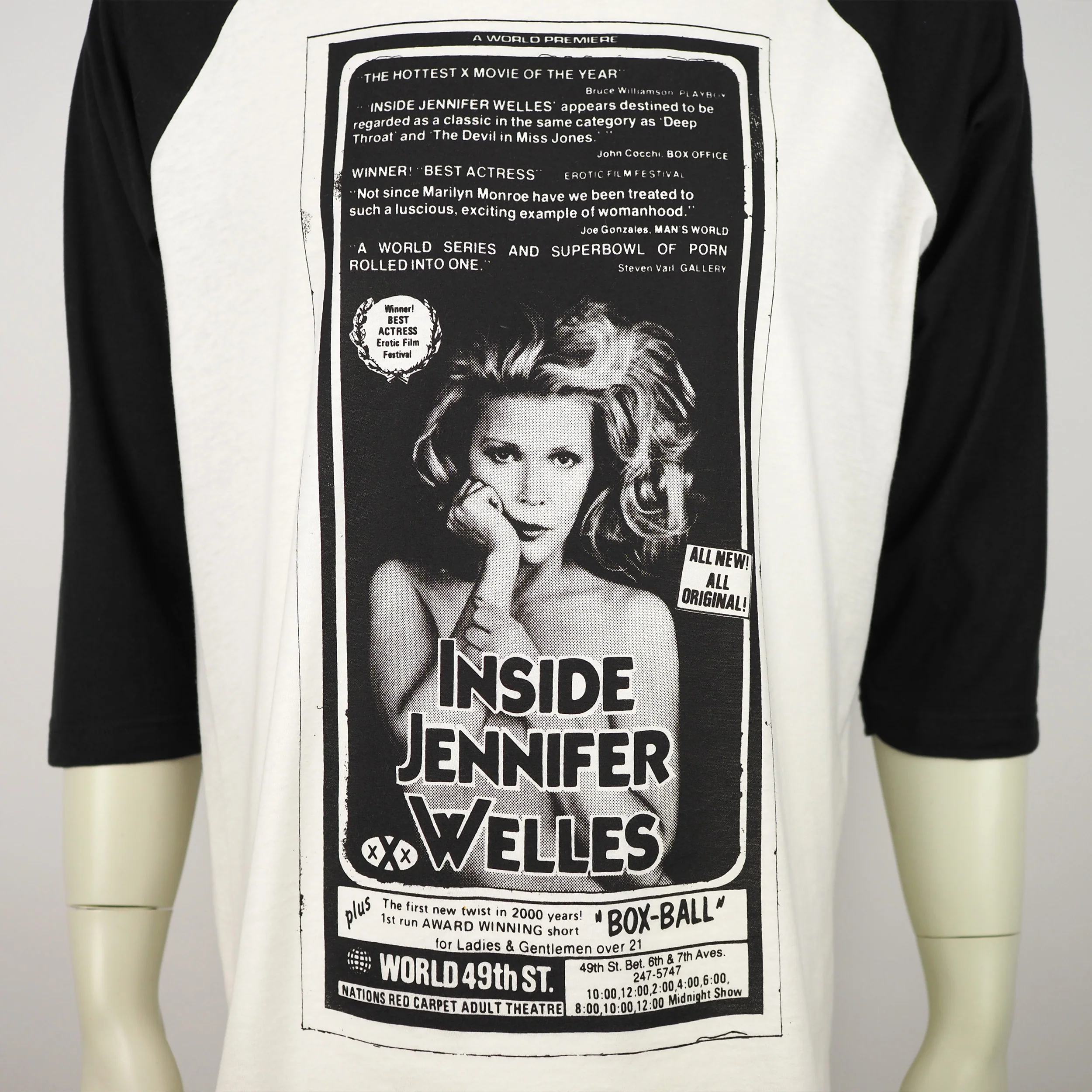 Inside Jennifer Welles - 3/4 Sleeve Jersey Shirt - Image 6