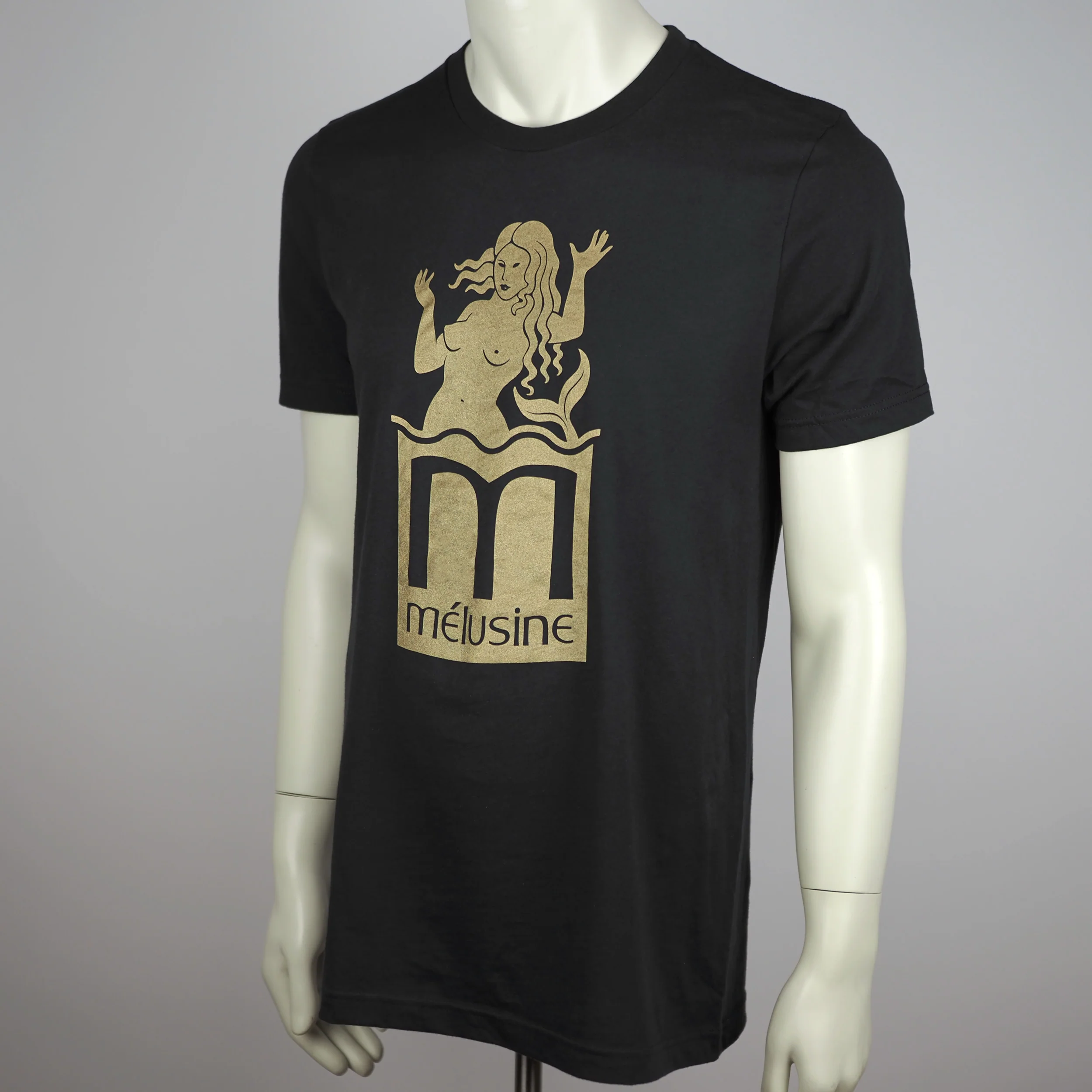 Mélusine Metallic Gold Logo - Shirt - Image 3
